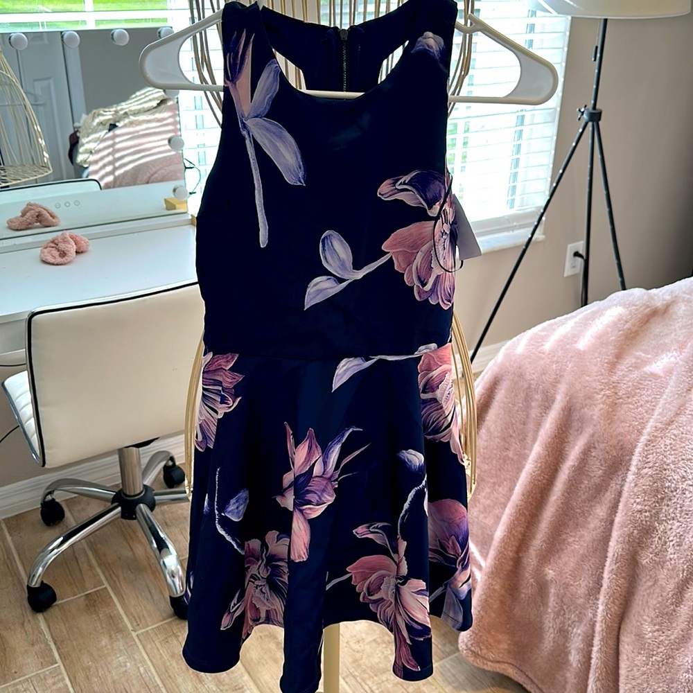 Girls Dressy semi formal beautiful floral dress